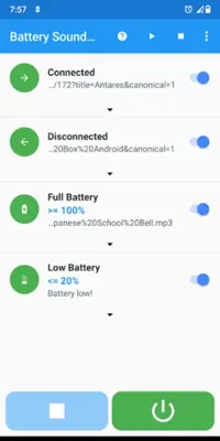 Battery Sound Alert android App screenshot 5